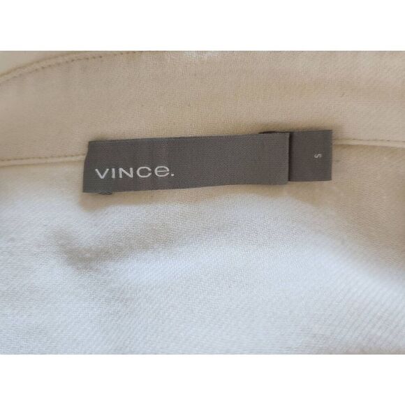 Vince Utility Button Front Blouse Size Small - Picture 5 of 6